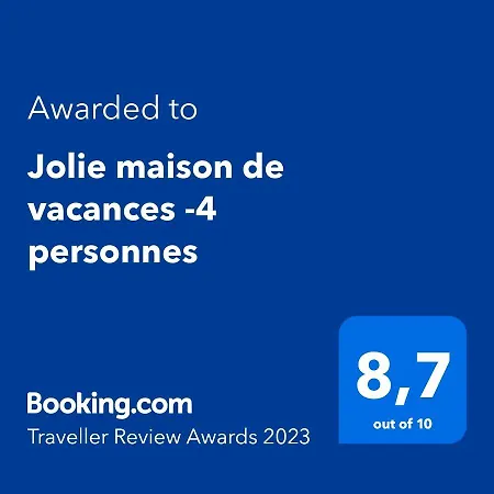 Сasa de vacaciones Jolie Maison De -4 Personnes *